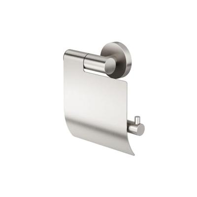 Toiletrolhouder Tiger Boston Met klep RVS Geborsteld