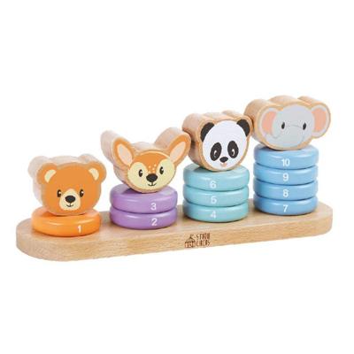 Studio Circus Houten Stapelspel Cijfers Stapelen Studio Circus Houten Stapelspel Cijfers Stapelen