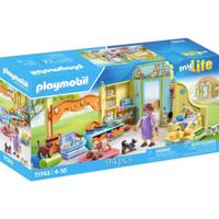 PLAYMOBIL My Life puppy zorgcentrum 71743 - thumbnail