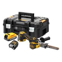 DeWalt DCM200E2T Accu stripschuurmachine 13mm 18V XR 1.7Ah POWERSTACK in T-Stak - DCM200E2T-QW - thumbnail