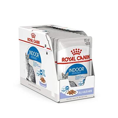 Royal Canin Indoor Sterilised natvoer kat (in gelei) 2 dozen (24 x 85 g) - thumbnail