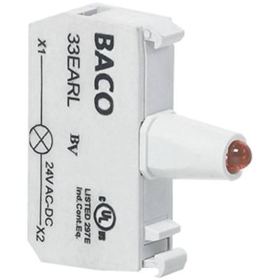 BACO BA33EAWH LED-element Met LED-element Wit Contact element 230 V/AC 1 stuk(s) Piece
