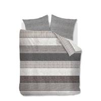 Rivièra Maison Tailor Antraciet Dekbedovertrek - thumbnail
