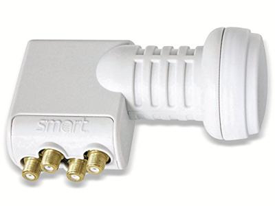 Smart Titanium quad-LNB digitaal met switch