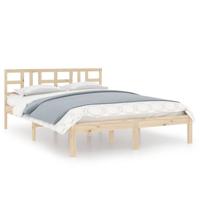 Bedframe massief hout 120x190 cm - thumbnail