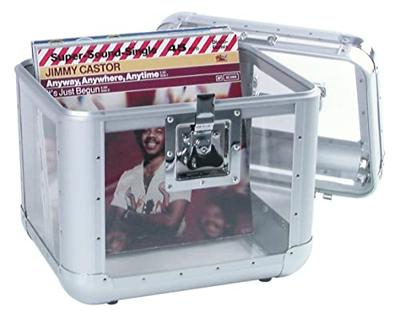 ROADINGER Record Case ALU 75/25, rounded, acryl - thumbnail