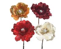 Bloem polyester clip d13h13 cm a4 KSD - Ksd - thumbnail