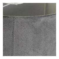 Lampenkap DKD Home Decor 8424001773930 Grijs Bordeaux Metaal Fluweel Franjes Sixties 30 x 30 x 29 cm (2 Stuks) - thumbnail