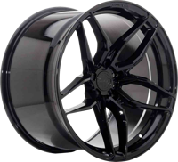 Autovelg Japan Racing CVR32080P5X2072PBK Zwart 20" ET20 ET40 CB 72,6 - thumbnail