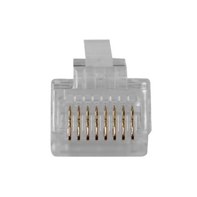 ACT TD108 RJ45 (8P/8C) Modulaire Connector voor Platte Kabel - 25 stuks