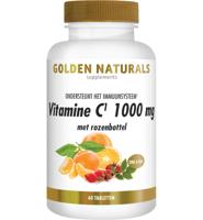 Golden Naturals Vitamine C 1000mg met rozenbottel Tabletten - thumbnail