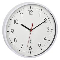 TFA Dostmann 60.3550.02 Wandklok Zendergestuurd 24.5 cm x 42 mm Wit - thumbnail