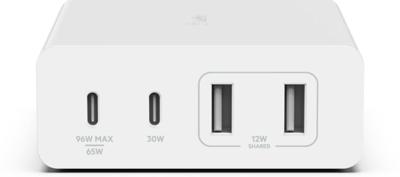 Belkin WCH010VFWH oplader voor mobiele apparatuur Laptop, Smartphone, Tablet Wit AC Binnen