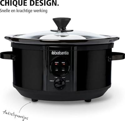 Brabantia BBEK1081MB Slowcooker