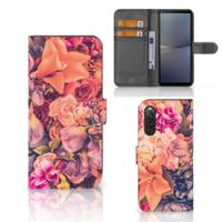 Sony Xperia 10 V Hoesje Bosje Bloemen - thumbnail