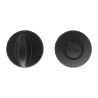 Hdd Pro WC Garnituur Rond Klikrozas 45 Mm Zwart - thumbnail