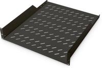 Digitus DN-19 TRAY-2-55-SW 19 inch Apparaatbodem voor patchkast 2 HE Vast inbouw Geschikt voor kastdiepte: vanaf 800 mm Zwart - thumbnail