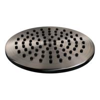 Gunmetal Carving thermostatische regendouche SET 01 - 20 cm douchekop en staaf handdouche - thumbnail