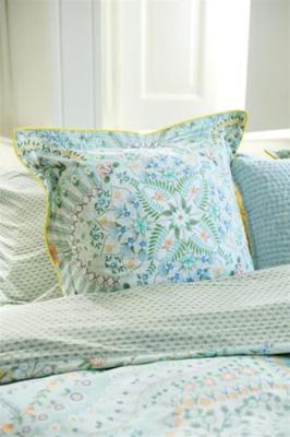 Pip Studio Pip Studio Alfombra Square Cushion - Licht blauw 45x45 cm