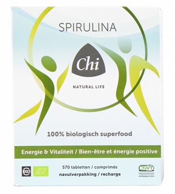 Chi Natural Life Bio Spirulina Tabletten Navulling Chi Natural Life Bio Spirulina Tabletten Navulling