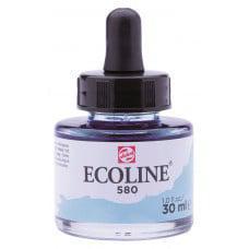 Ecoline • vloeibare waterverf fles 30ml pastelblauw 580
