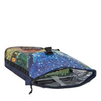 New Rebels Mart Art - New York Cafe at Night Rolltop Rugzak 21L - thumbnail