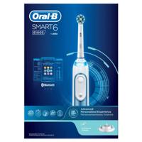 Oral-B Smart 6 6100S Blauw Elektrische Tandenborstel Powered By Braun - thumbnail