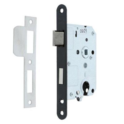 Dulimex Woningbouw cilinder dag- en nachtslot zwart 55 mm