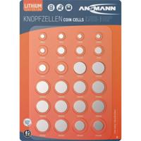 Ansmann assortiment knoopcellen 24 stuks - thumbnail