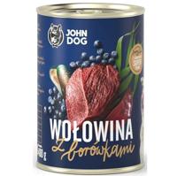 JOHN DOG Berry Line Adult Beef with blueberries - natvoer voor honden - 400g - thumbnail