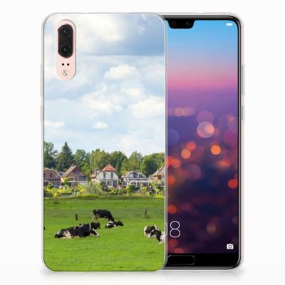 Huawei P20 TPU Hoesje Koeien