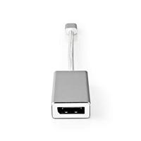 USB-Adapter | USB 3.2 Gen 1 | USB-C© Male | DisplayPort Male | 5 Gbps | 0.20 m | Rond | Verguld | - thumbnail