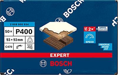 Bosch Accessoires Expert C470 schuurpapier voor deltaschuurmachines 93 mm, K400 50-delig - 1 stuk(s) - 2608900934