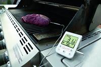 TFA Dostmann 14.1510.02 Barbecuethermometer Bewaking van kerntemperatuur, Kabelsensor Braden, Grillen, Langzaam garen - thumbnail