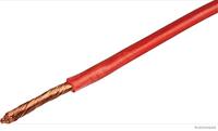 HERTH+BUSS kabel electric cable silicone 1.5 mm red 5mtr. - thumbnail