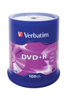 Verbatim 43551 DVD+R disc 4.7 GB 100 stuk(s) Spindel - thumbnail