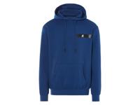 LIVERGY Heren hoodie (Blauw, S) - thumbnail