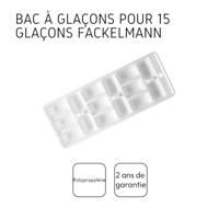 Fackelmann IJsblokjesvormer 24x9 cm Wit PP - thumbnail