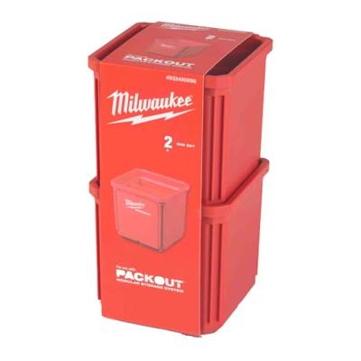 Milwaukee PACKOUT™ 10x10 cm bakjes VE=2 - 4932480698