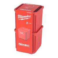 Milwaukee PACKOUT™ 10x10 cm bakjes VE=2 - 4932480698 - thumbnail