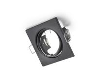 Trio Vierkante inbouwspotJura 8cm zwart - 650000132 - thumbnail