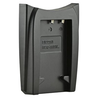 Accu-frontje voor duo en single oplader - voor Sony accu NP-BX1