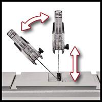 Einhell Akku-Tischkreissäge TE-TS 36/210 Li - Solo Accu-tafelcirkelzaag 210 mm - thumbnail