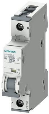 Siemens 5SY61066 5SY6106-6 Zekeringautomaat 6 A 230 V, 400 V