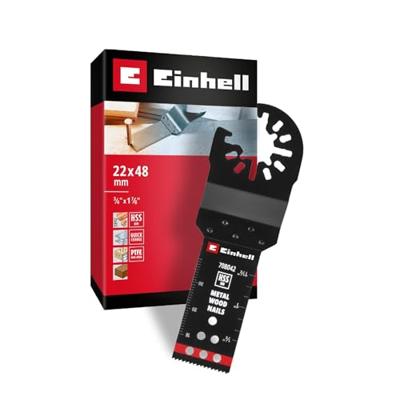 Einhell 708042 Tauchsägeblatt BIM Met, 22mm Multitool toebehorenset Bimetaal 22 mm 1 stuk(s) Einhell 708042 Tauchsägeblatt BIM Met, 22mm Multitool toebehorenset Bimetaal 22 mm 1 stuk(s)