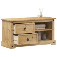 Tv-meubel Corona 100x40x52 cm massief grenenhout - thumbnail