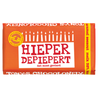 Chocolade tony chocolonely hieper de pieper reep - thumbnail