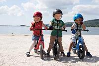 Kinder Fietshelm Metallic Red Medium (53 - 58 cm) - thumbnail