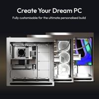 HAVN HVN-CA-HS420-05 Midi-tower Gaming-behuizing, Behuizing, PC-behuizing Wit - thumbnail