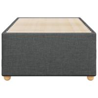 Bedframe zonder matras 90x200 cm stof donkergrijs - thumbnail